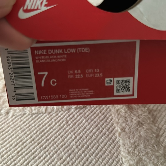 Nike dunk low pandas 7c - Picture 2 of 5